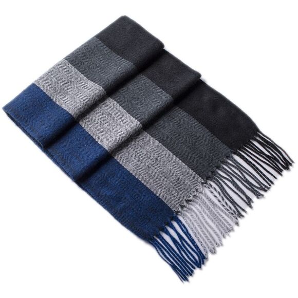 Alpine Swiss Mens Scarf Softer Than Cashmere Scarves Plaids Womens Winter Shawl - Picture 5 of 8